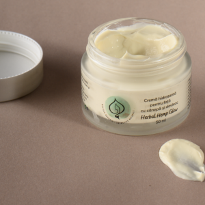 Cosmetice naturale - crema pentru față Herbal Hemp Glow