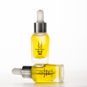 Ser pentru față cu ulei de cânepă Herbal Hemp Bliss duo set