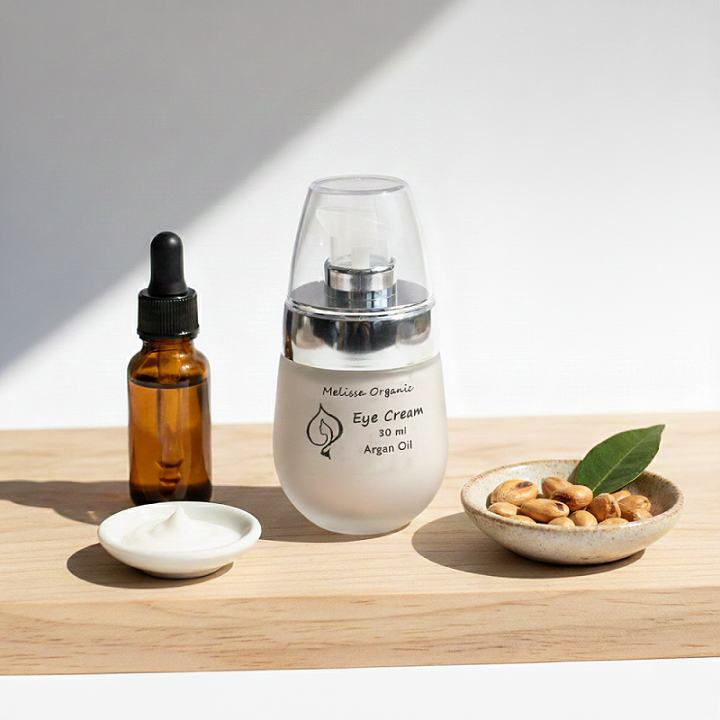 Crema lejera pentru ochi cu ulei de Argan